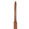 Liver Chestnut Alligator Tooled Billets 1 1/2" Belt