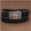 SST Mesa Crosshatch Buckle w/Cheyenne Saw Tooth Border