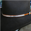 Sterling Silver Montie Montana Hat Band in Tan