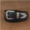 SUNSET TRAILS PAXTON SS BUCKLE SET W/ 14K GOLD