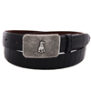 Plain Lab Crosshatch Buckle 