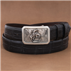 Ridge Snake Western Buckle