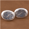 Western Engraved Cuff Links