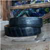 Black Matte Alligator 1 1/2" Belt
