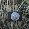 Sunset Trails Sterling Silver Chief Weathered Leather Cuff