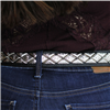 Diamond 1/2 Diamond Tapered Belt