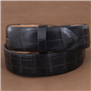 Black Matte Alligator 1 1/2" Belt