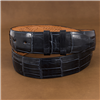 Navy Alligator 1 1/2" Belt