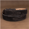 Chocolate Matte Hippo 1 1/2" Billeted Belt