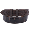 Chocolate Alligator Tooled Billets 1 1/2" Belts