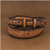 Sunset Trails Antique Brown Floral Hand Tooled Leather Belt