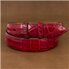Red Alligator 1 1/4" Belt