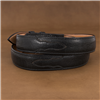 Black Bison with Billets 1 1/4" Belt