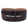 1 1/4" BISON GRAY BELT W/BILLETS
