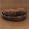 Sunset Trails Mocha Apache Bison Leather Belt
