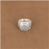 ST STERLING SILVER INDIAN CHIEF RING 6.5 