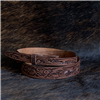Sunset Trails Vintage Floral Leather Belt