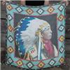 Headdress Black Long Tall 100% Twill Silk Scarf