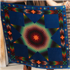DISCONTINUED Midnight Star Quilt Long Tall 100% 12 MM Satin Silk Scarf