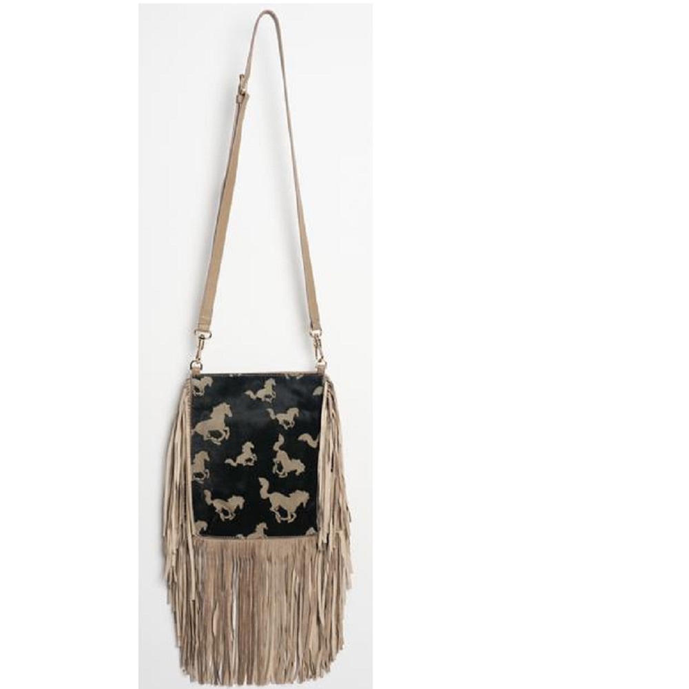 FOREST FRINGED CROSSBODY GIDDYUP HANDBAG