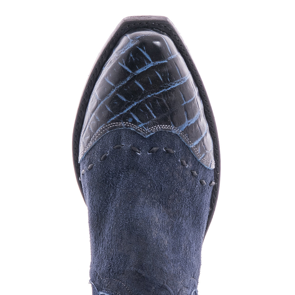 Ladies Navy Break Nile Short Boot