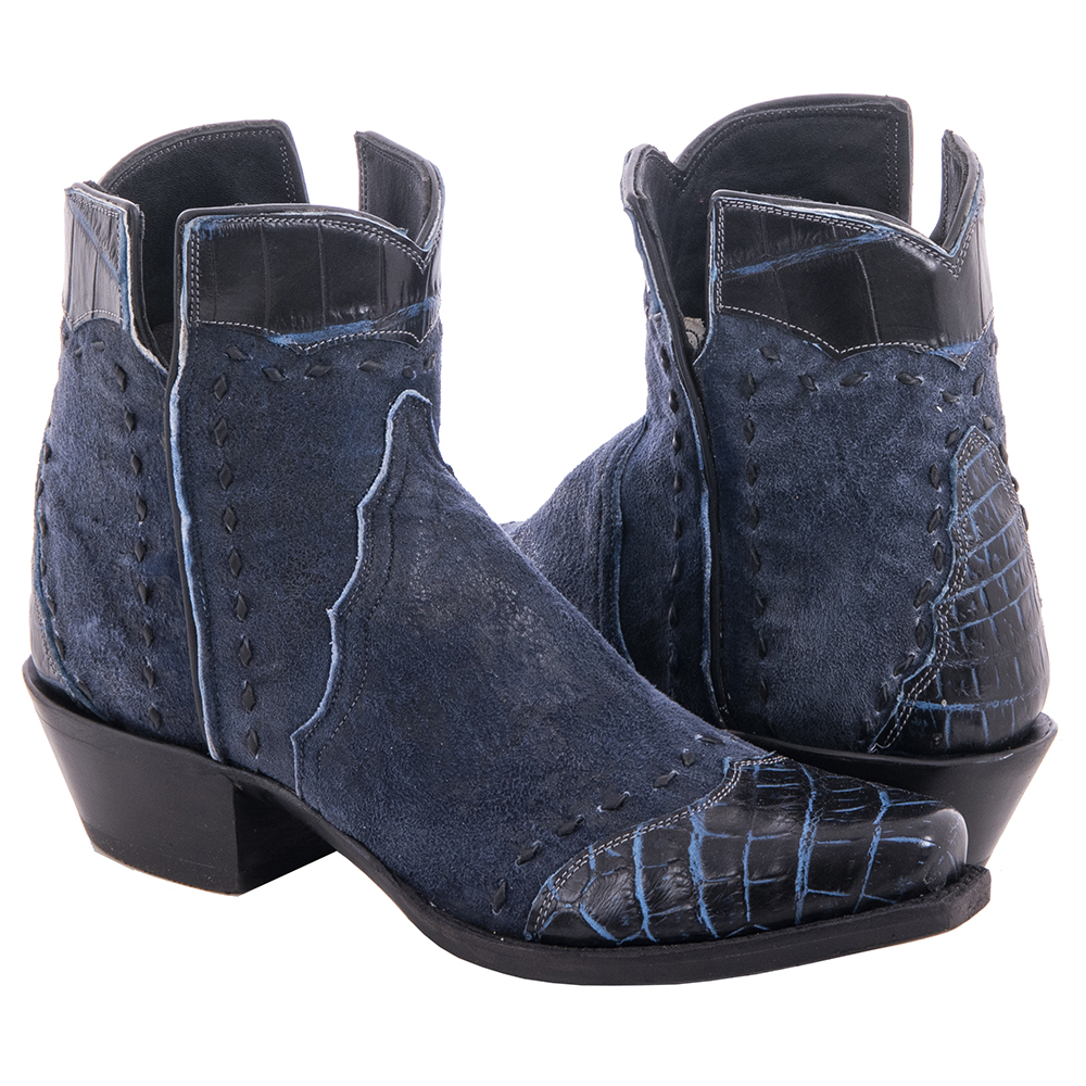 Ladies Navy Break Nile Short Boot