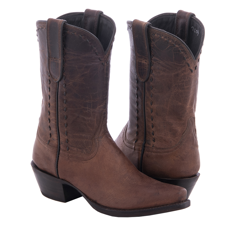 Ladies 10" Canella 1/2 Buckstitch Cowboy Boot