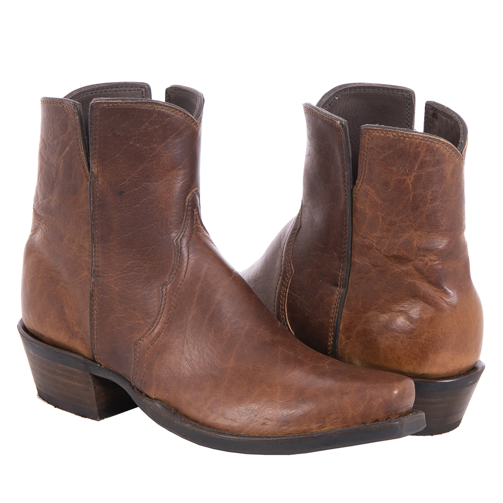 Ladies Bourbon Bison Short Boot Mini Vibram Sole