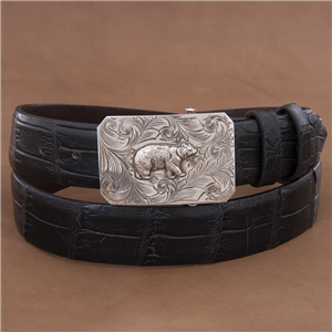 Mesa Bear Western Buckle