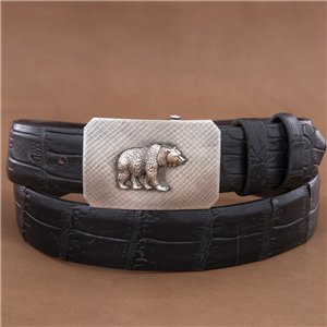 Mesa Grizzly Bear Heavy Matte Buckle