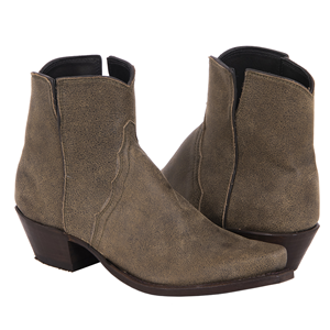 Ladies Green Bomber Short Boot