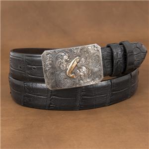 Mesa 14K Trout Western Buckle