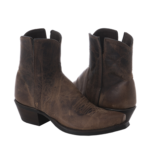 Ladies Canella Goat Mini Vibram Sole Short Cowboy Boot