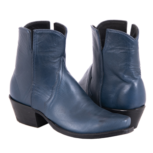 Ladies Short Blue Diablo Boot