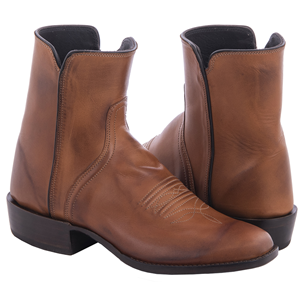 Men's Short British Tan Aniline Boot