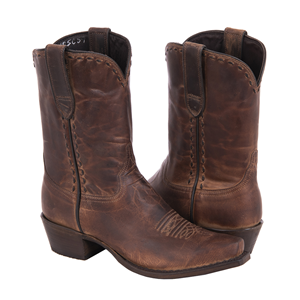 Ladies 10" Canella Buckstitch Cowboy Boot