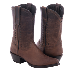 Ladies 10" Canella 1/2 Buckstitch Cowboy Boot