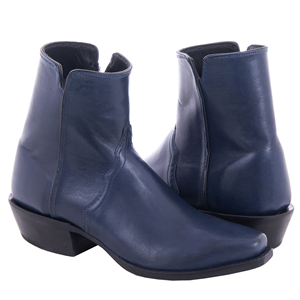 Men's Short Blue Diablo Boot