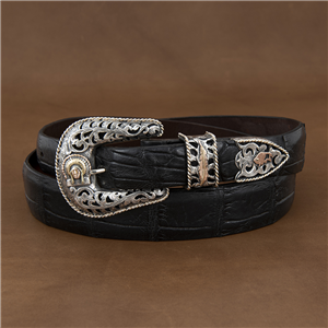 Clive 3 Color Gold Chief Buckle Set