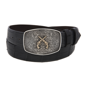 Colt 14K Cross Pistol Western Buckle