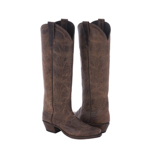 Ladies 17" Canella Goat Winn Cowboy Boot