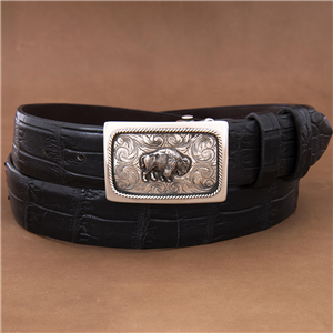 Grove Bison Western Buckle