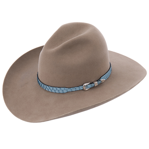 Wide Turquoise Python Hatband