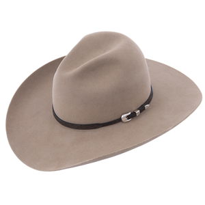 Burns Yellowstone John Dutton Wild Rose Chocolate Hat Band