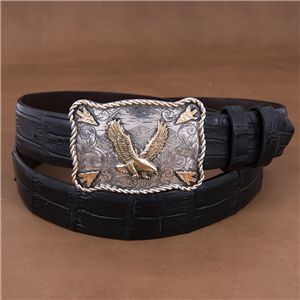 Henry Mountain 14k Eagle Western Buckle