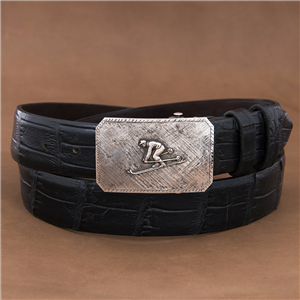 Mesa Skier Crosshatch Buckle