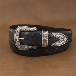 Paxton 14k Gold Buckle Set