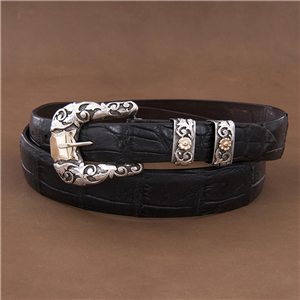 Presidio 14K Gold Buckle Set