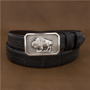 Ridge Bison Heavy Matte Buckle
