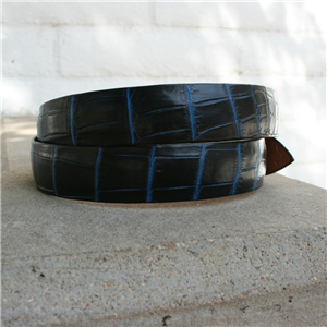 Two Tone Navy 1 1/4" Belt